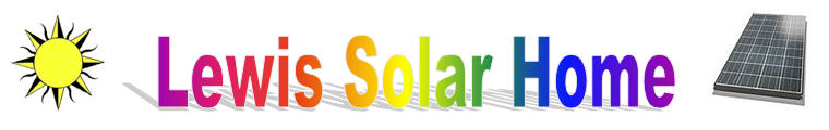 Lewis Solar Home - Banner Logo